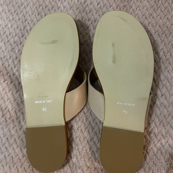 Intervalle Amy Leather Sandal in Nude, New Size 40 - Picture 3 of 3